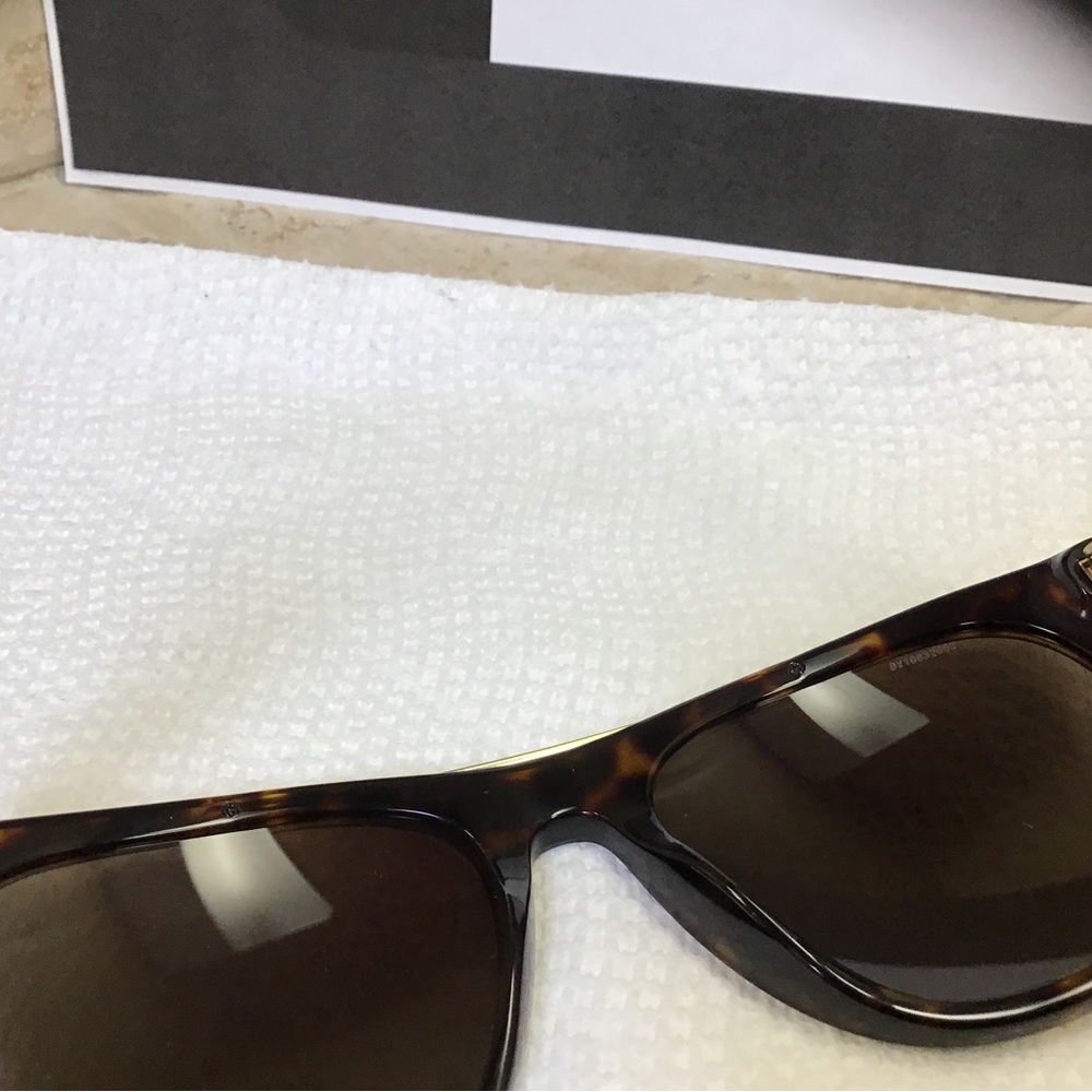 New Versace Tortoise Double Bar Mod4347 108/73 Su… - image 8